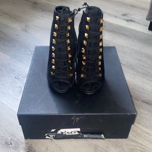 Giuseppe Zanotti Open Toe Booties